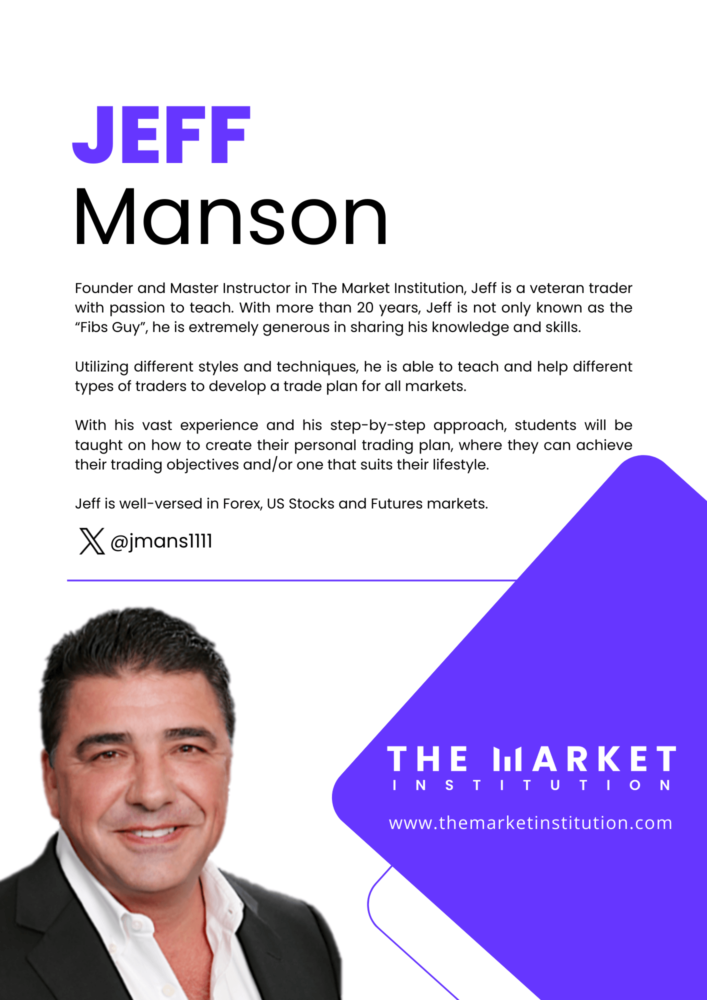 Jeff Manson Bio
